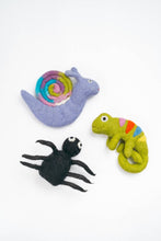 Load image into Gallery viewer, Chameleon Finger Puppet
