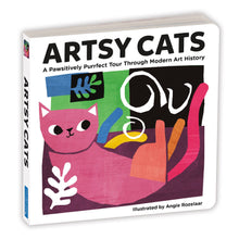 Load image into Gallery viewer, Artsy Cats Board Book