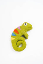 Load image into Gallery viewer, Chameleon Finger Puppet