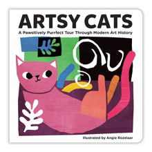 Load image into Gallery viewer, Artsy Cats Board Book