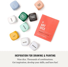 Load image into Gallery viewer, Art Dice - Inspiration for Drawing & Painting