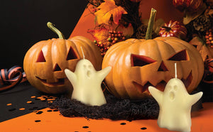 3.75In Cute Ghost Candle, halloween Ghost Scented Candle