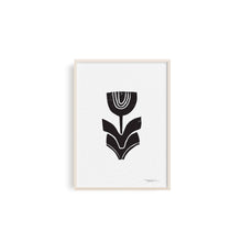 Load image into Gallery viewer, Abstract Tulip Mini Block Print
