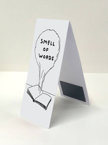 David Shrigley Magnetic Bookmark Smell of Words