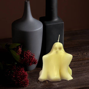 3.75In Cute Ghost Candle, halloween Ghost Scented Candle