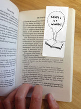 Load image into Gallery viewer, David Shrigley Magnetic Bookmark Smell of Words