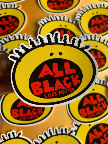 All Black Lives Matter Sticker