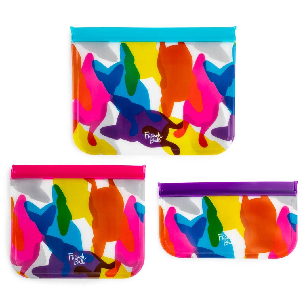 French Bull Set of 3 PEVA Bags