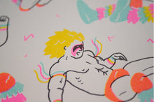 Load image into Gallery viewer, The Ultimate Warrior | Riso Print