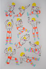 Load image into Gallery viewer, The Ultimate Warrior | Riso Print